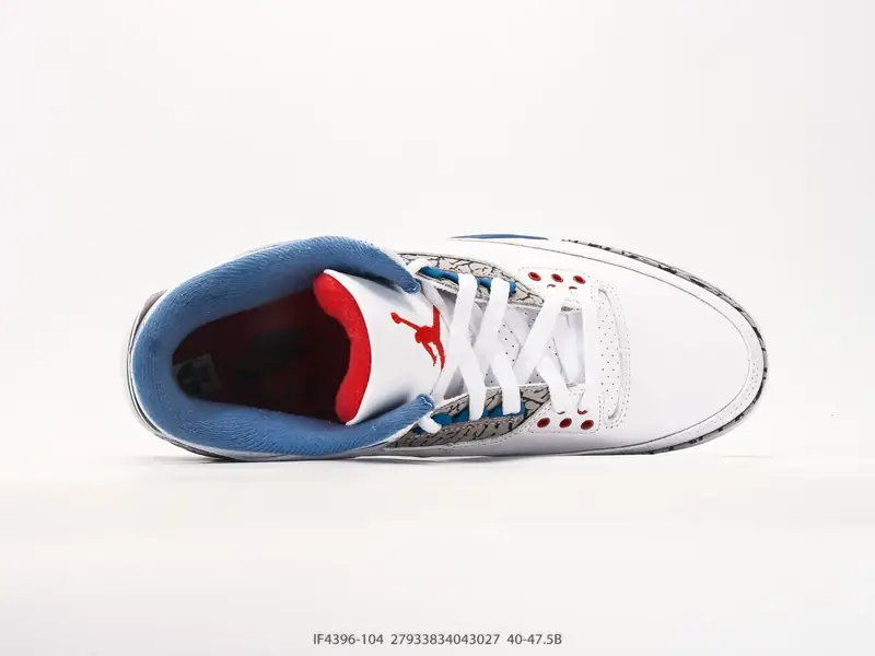 Air Jordan AJ3 Retro "奇才白蓝2026 "迈克尔·乔丹AJ3代中帮复古休闲运动文化篮球鞋 # IF4396-104 #27933834043027